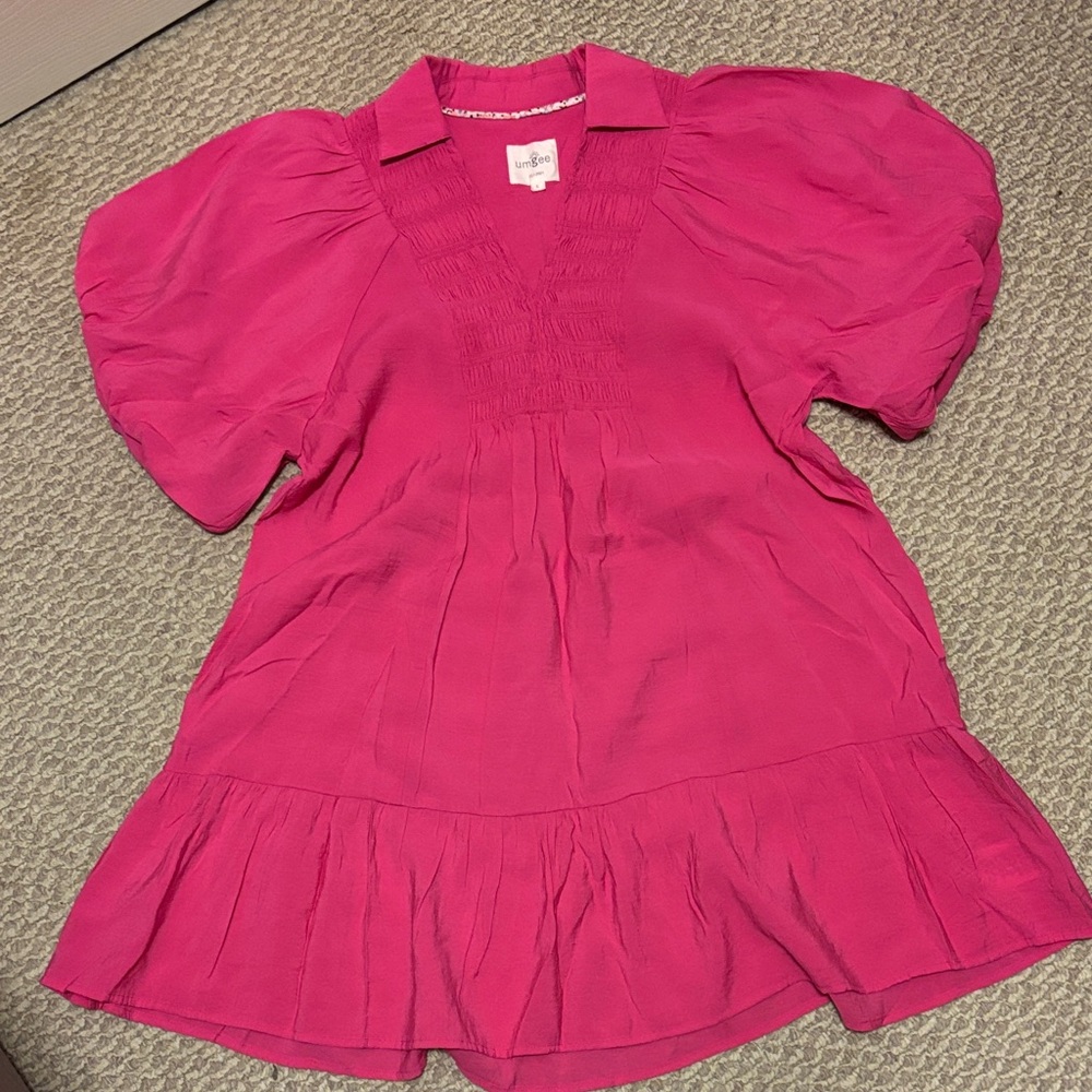 Pink Casual Dress